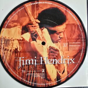 Jimi Hendrix Spangled Banner / Purple Haze Picture 7" Vinyl 1999 MCA13487